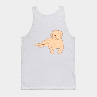 Labrador dog illustration Tank Top